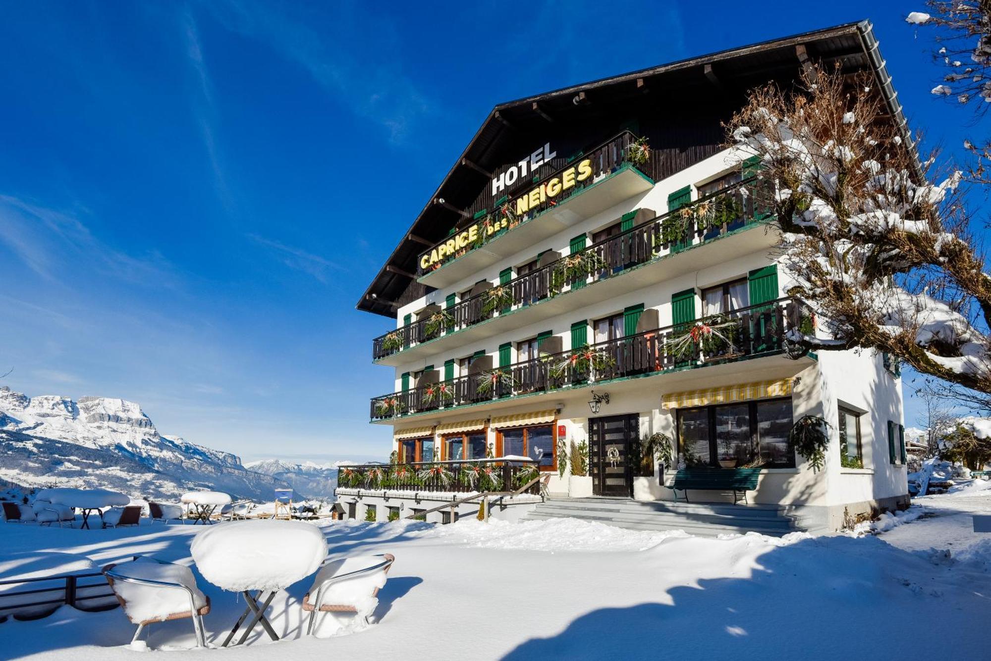 Hotel Le Caprice Des Neiges Combloux Exteriér fotografie