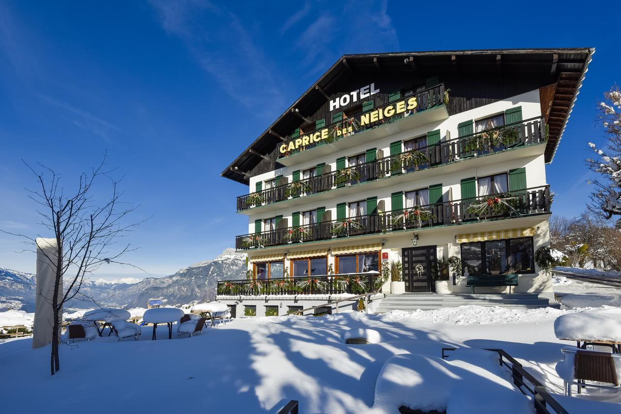 Hotel Le Caprice Des Neiges Combloux Exteriér fotografie