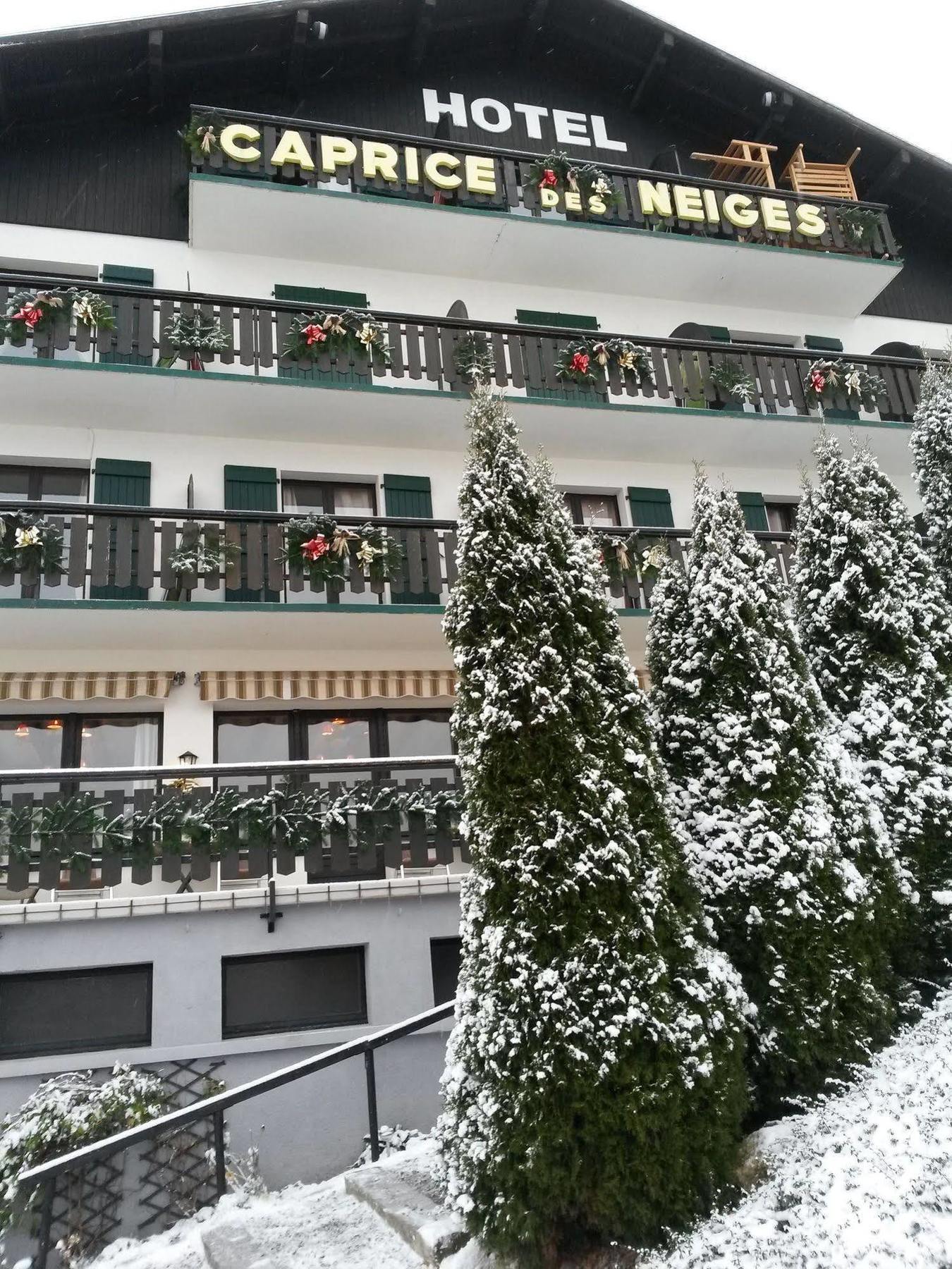 Hotel Le Caprice Des Neiges Combloux Exteriér fotografie